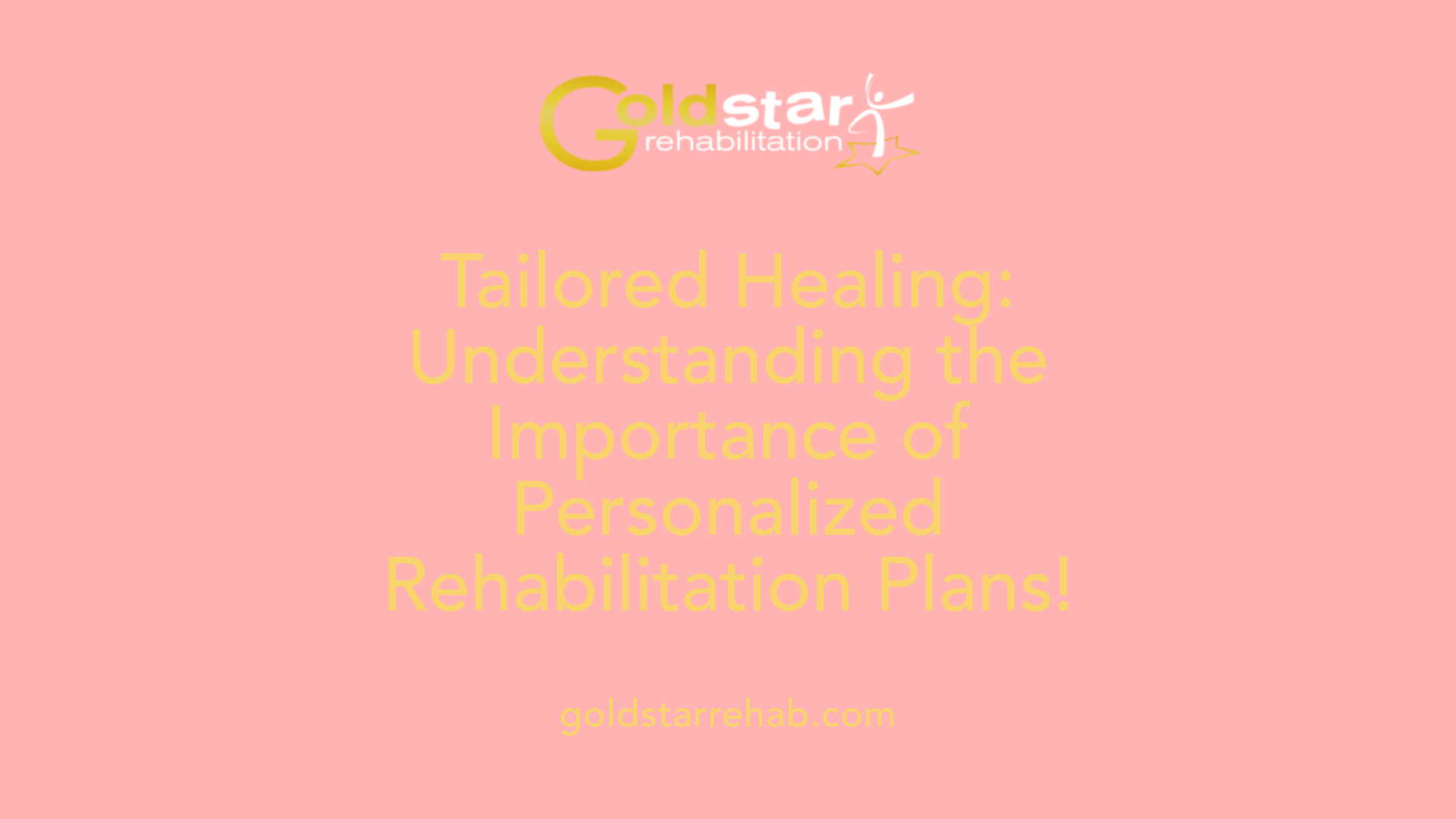 Tailored Healing: Understanding the Importance of Personalized Rehabilitation Plans!